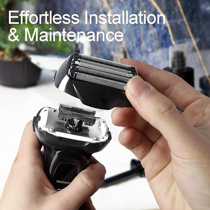 Arc 5 Blades Replacement Heads with Outer Foil and Inner Blade, WES9032 Shaver Replacement Heads for Arc 5 ES-LV97 ES-LV95 ES-LV65 ES-LV67 Electric Shaver.