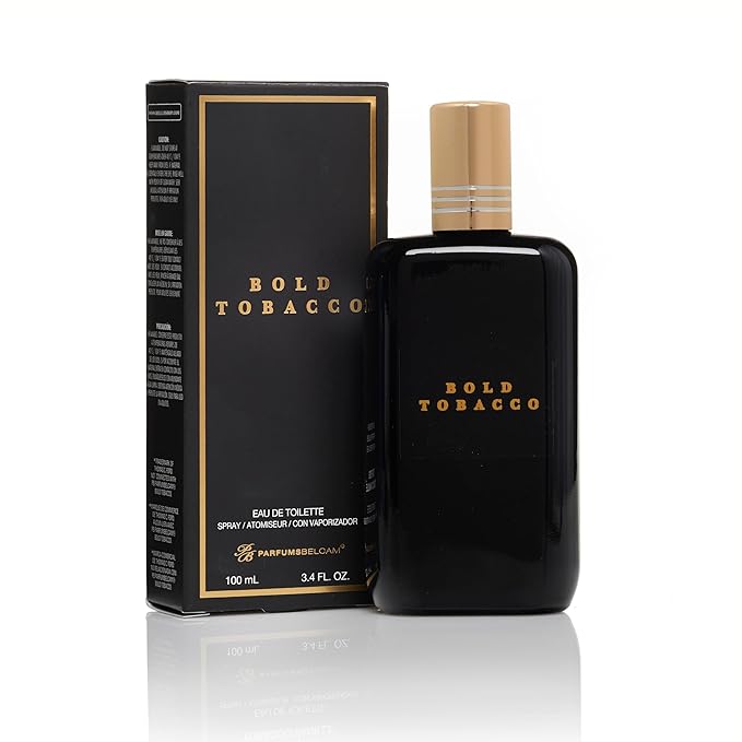 PB ParfumsBelcam Bold Tobacco Eau De Toilette Spray, Our Version of Tobacco Vanille, 3.4 fl.oz. (Pack of 2)