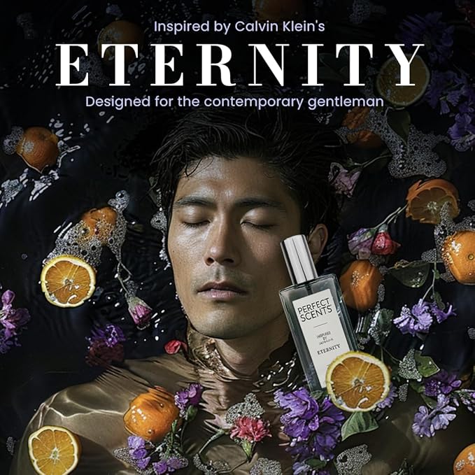 Perfect Scents Fragrances, Inspired by Cal.vin K.lein’s Eterni.ty, Men’s Eau de Toilette, CLEAN, Vegan, Paraben-Free, Never Tested on Animals, 3.4 Fluid Ounces