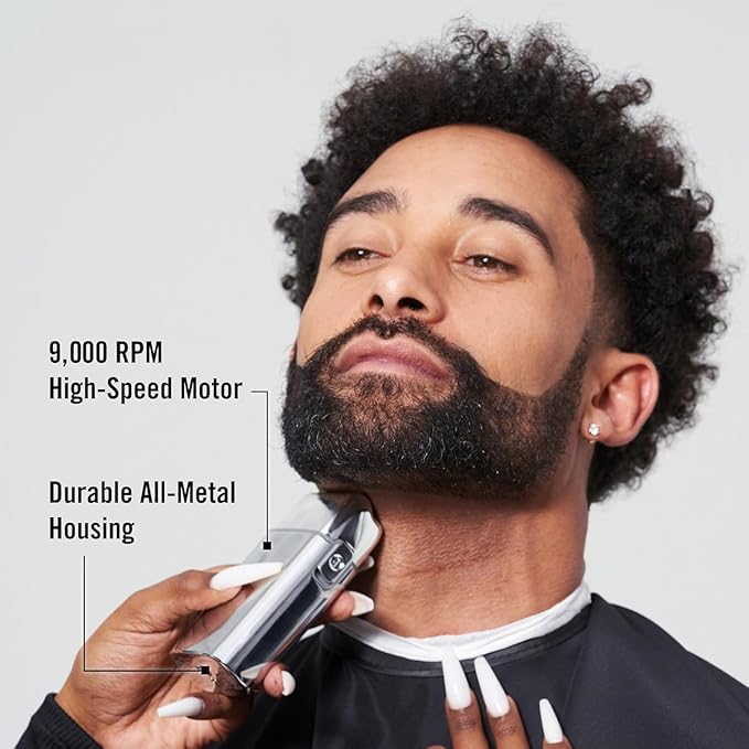 Retro Electric Razors for Men with Beard Trimmer, Rechargeable Mens Gold Foil Shavers, Strong Power (Sliver) (Sliver)
