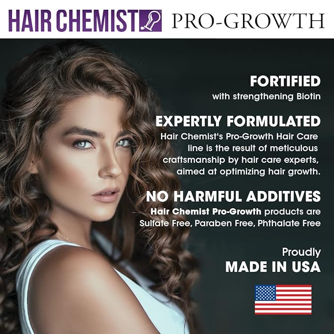 Hair Chemist Pro-Growth Conditioner with Biotin 33.8 oz. - Conditioner for Thinning Hair & Hair Growth