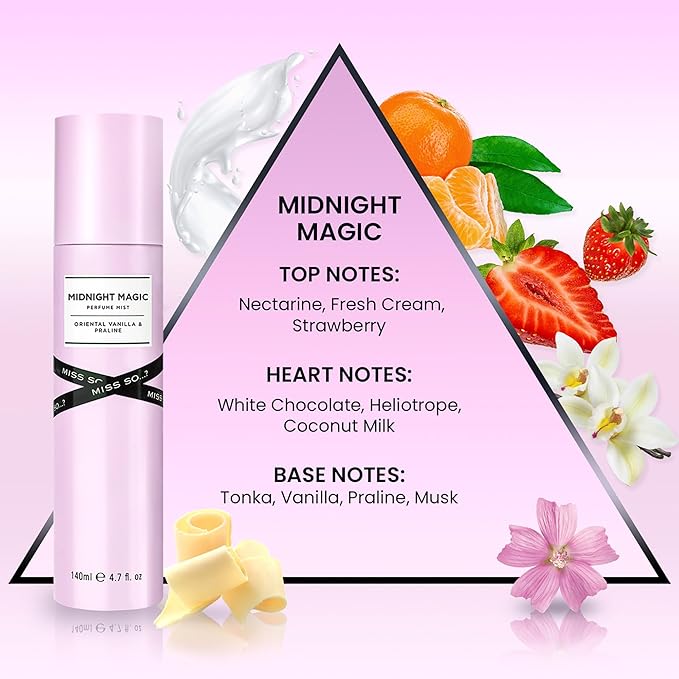 Midnight Magic Perfume Mist by So…? for Women - 4.7 oz Mist - Pack of 3