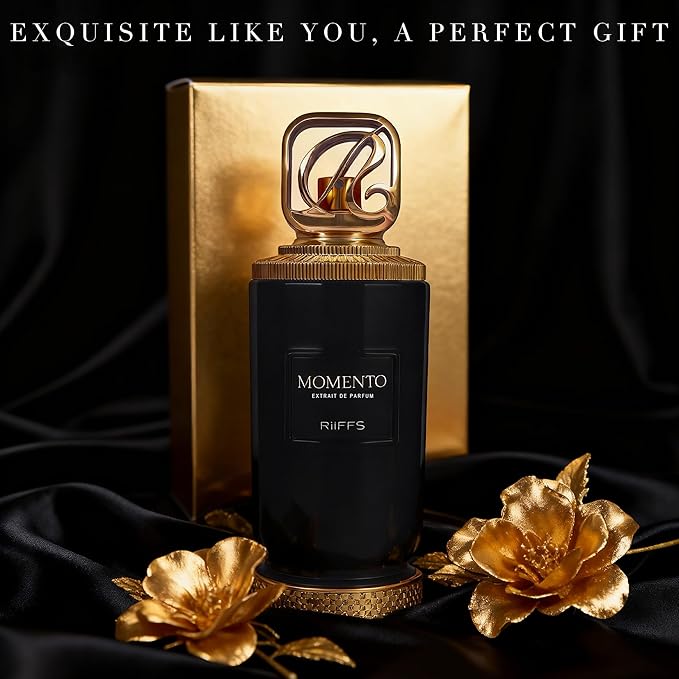 Riiffs Momento Luxury Cologne for Men - Lavender & Oud Aromatic Elixir-100ml Eau de Parfum - Long Lasting - Versatile Signature - Elite Gift (Momento)