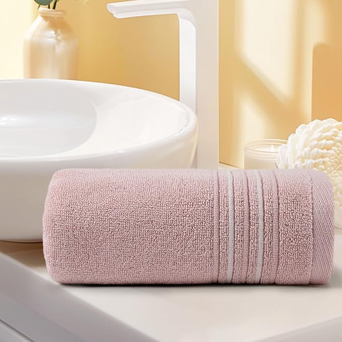 Microfiber Face Towels, Soft, Absorbent & Quick-Dry 30x14 Inch Cloths for Bathroom, Gym, Spa, Hotel