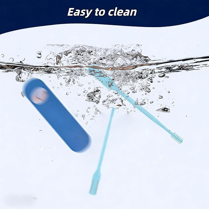 2-in-1 Nasal Hair Cutter, a New Model in 2026, 360 ° Rotating Nose Hair Trimmer, efficient and Portable Tool for Removing Nose Hair, Suitable for Various People and a Must-Have for Travel (blue12PC)