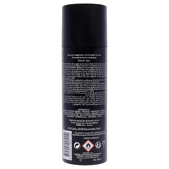 Silver Scent by Jacques Bogart for Men - 6.66 oz Body Spray