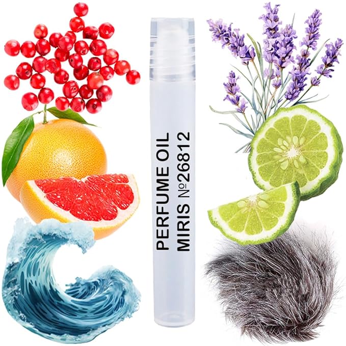 MIRIS No. 26812, Inspired by Legend Spirit, Long-Lasting Perfume Oil for Men Roll-On, Rollerball 0.34 Fl Oz / 10 ml