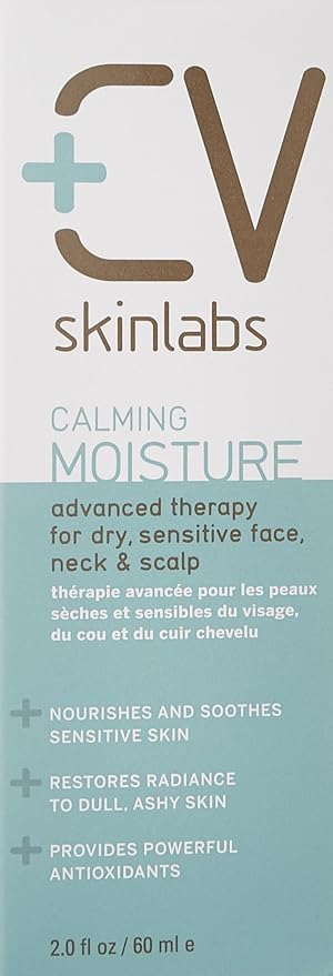 CV Skinlabs Calming Moisture for Face, Neck & Scalp - 2 fl. oz.