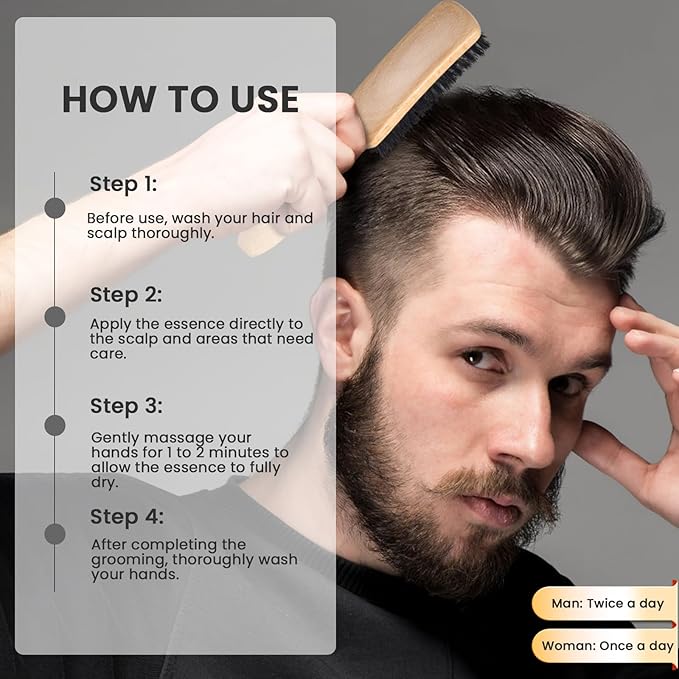 5% Minoxidil for Men & Women, Minoxidil Hair Growth for Women,Hair Growth Treatment for Thicker Longer -Advanced Formula Hair Regrowth Spray and Topical Solution for Thinning Hair and Beard 3 pack
