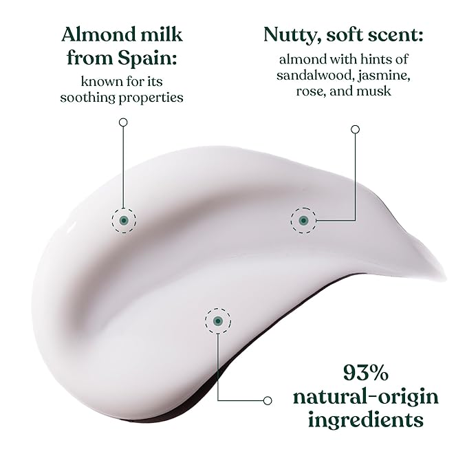 The Body Shop Almond Milk Shower Cream, 8.4 Ounce