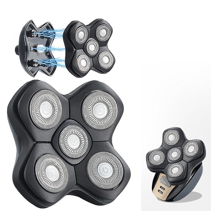 Universal Magnetic 5 Blade Replacement Heads for Freebird and Other Brands