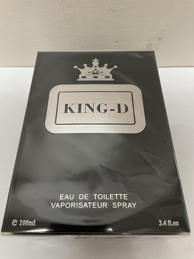 EBC-Collection, KING-D BLACK Perfume for Men, 2 pack, 6.8oz/200ml