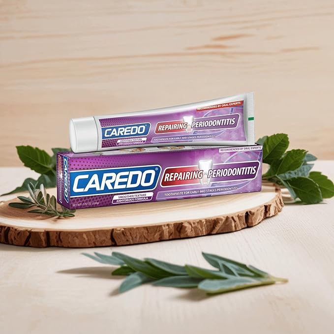 Gum Toothpaste for Periodontitis, Gum Repair for Receding Gums, Gum Disease & Gingivitis Treatment, Periodontal Disease Treatment for Gum Health, Gum Disease Repair Bad Breath Toothpaste 2 Pack
