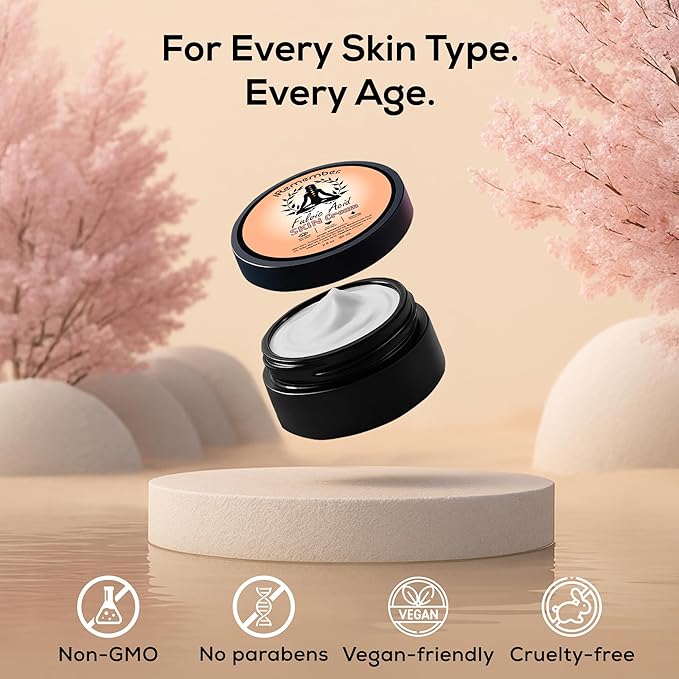 Fulvic Acid Skin Cream – Hydrating Face & Body Moisturizer with Aloe Vera, Shea Butter & Vitamin E | Nourishes, Soothes & Softens Dry, Sensitive, and Irritated Skin | For Women & Men | 2 oz.Ho