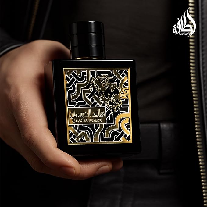 Lattafa Qaed Al Fursan for Men Eau de Parfum Spray, 3.04 Ounce