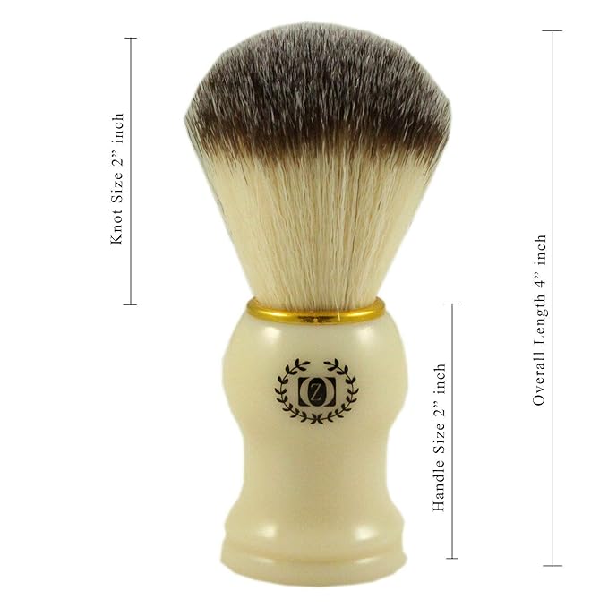 Pure Badger Soft Bristle Shaving Brush For Men - Professional Hair Shave Brush For Salon or Home - Gift For Men's Wet Shave