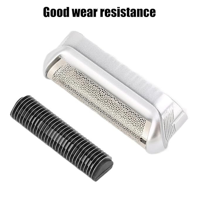 1Pc 5S Razor Replacement Foil and Cutter for Braun, Replacement Shaver Part Cutter Accessories for Braun M90 M60 P40 P50 P60 P70 P80 555 575 370, Men's Electric Shaver Replacement Heads ﻿