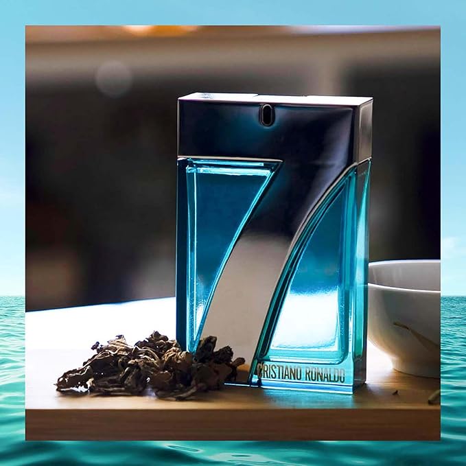 CR7 Origins Cristiano Ronaldo - Eau De Toilette Cologne Scent for Men - With Pineapple Sorbet, Mandarin, and Patchouli - From Cristiano Ronaldo's Original Men's Fragrance Collection - 1.7 oz