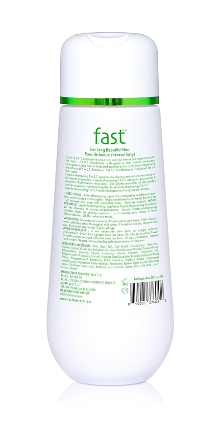 Nisim F.A.S.T. Fortified Amino Scalp Therapy Conditioner for Long Beautiful Hair, 10 oz (New Look - Same Formula)