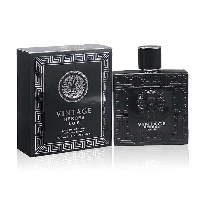 Verse Adonis&Vintage Heroes Noir Combo Men Cologne 3.4 Fl. Oz Men's Perfume Refreshing Combination of Woody Floral & Fruity Scents Eau De Parfum for Men Lasts All Day Best Gift for Any Occasion