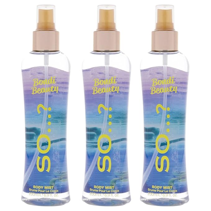 Bondi Beauty Body Mist by So…? for Women - 6.9 oz Body Mist - Pack of 3