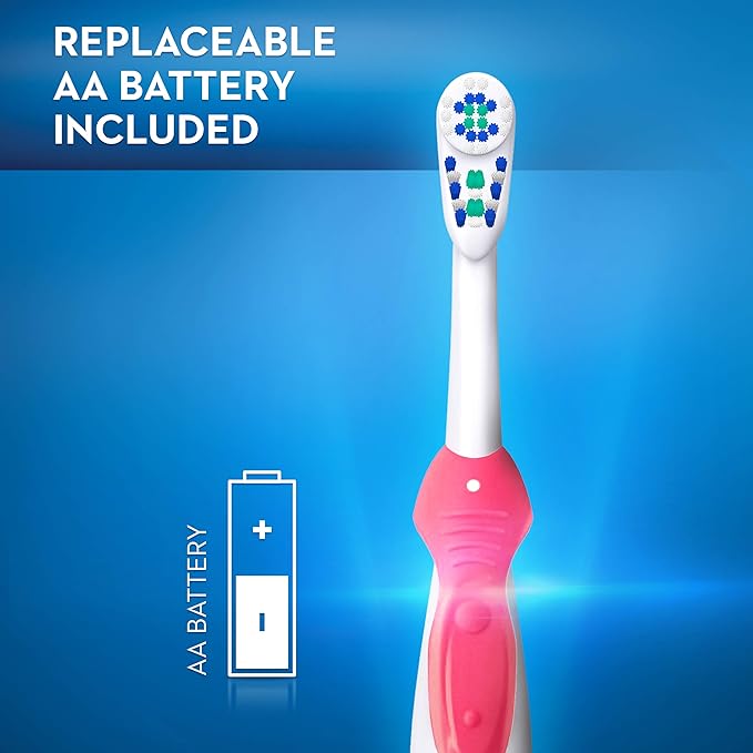 Oral-B Deep Clean Battery Powered Toothbrush Replacement Brush Heads Refill, Soft, 2 Count