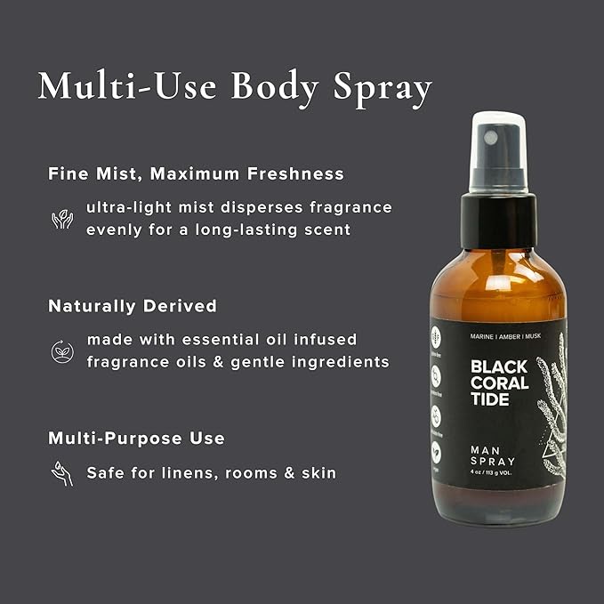 BROKEN TOP Body Spray (Black Coral Tide)