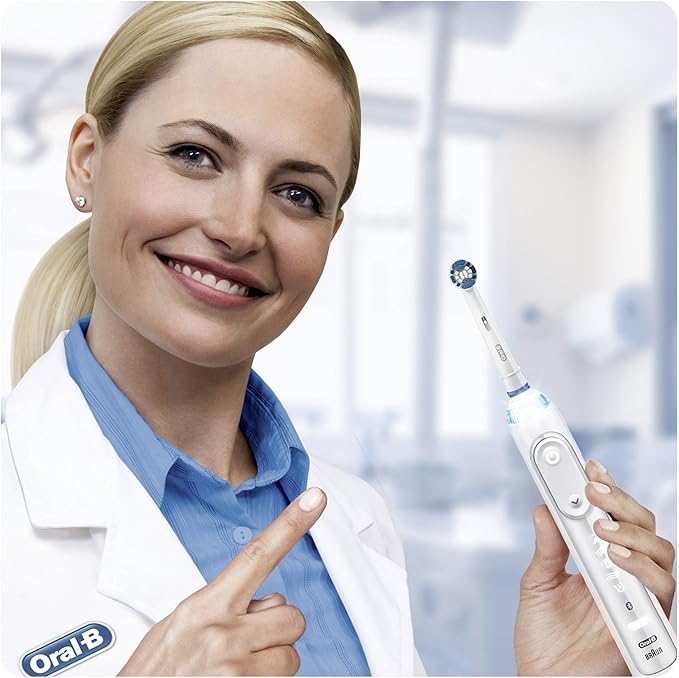 Oral-B Precision Clean Replacement Toothbrush Heads, Pack of 10 – Compatible with Oral-B Electric Toothbrush Handles