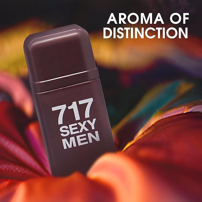 717 Sexy Men's Cologne,Bold Scent Eau de Toilette,3.4 Fl Oz Perfume for Men Every Day Used