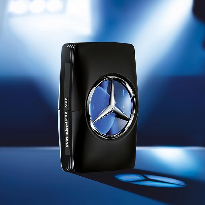 Mercedes Benz Sign Giftset - Mens Cologne Set - Shower Gel Body Wash and Perfume for Men - Cologne for Men - Pear, Cedar, Oakmoss Fragrances - 3 Pc