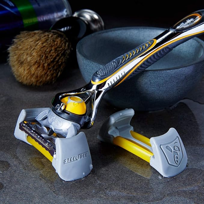 Razor Saver | Anti-Rust Razor Cover | Blade Life-Extender | Travel Cartridge Protector | Corrosion-Preventing Attachment