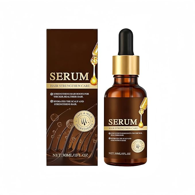 LifewithQueenP Hair Growth Oil, 30ml | Ayurvedic Hair Growth Serum, Quick-Absorbing, Strengthens Roots – Leaves Hair Black & Shiny, Reduces Split Ends & Dryness(1pc)