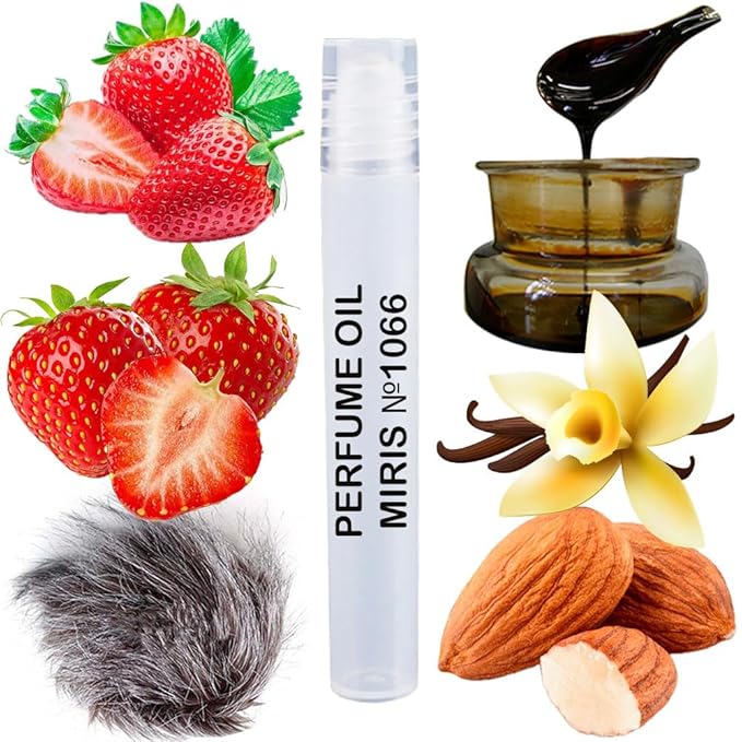 MIRIS No. 1066, Inspired by Mukhallat, Long-Lasting Unisex Perfume Oil for Women & Men Roll-On, Rollerball 0.34 Fl Oz / 10 ml
