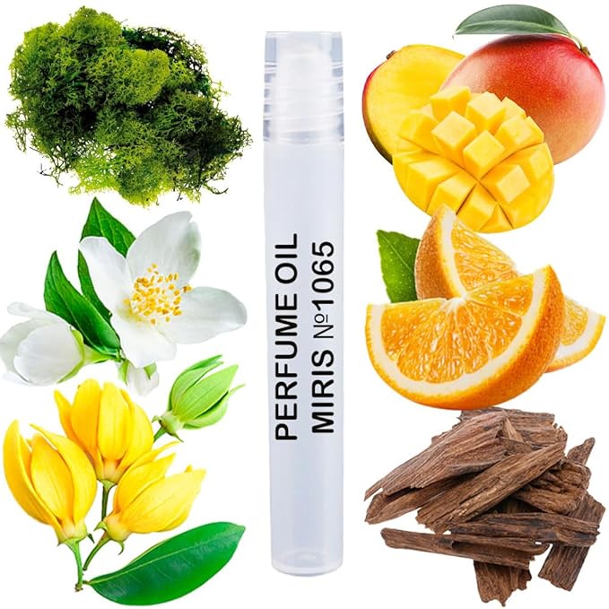 MIRIS No. 1065, Inspired by Mango Manga, Long-Lasting Unisex Perfume Oil for Women & Men Roll-On, Rollerball 0.34 Fl Oz / 10 ml