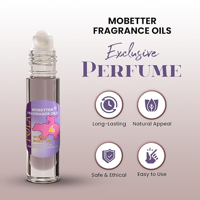MOBETTER FRAGRANCE OILS Big Pola 4 Purple women perfume fragrance Body Oil