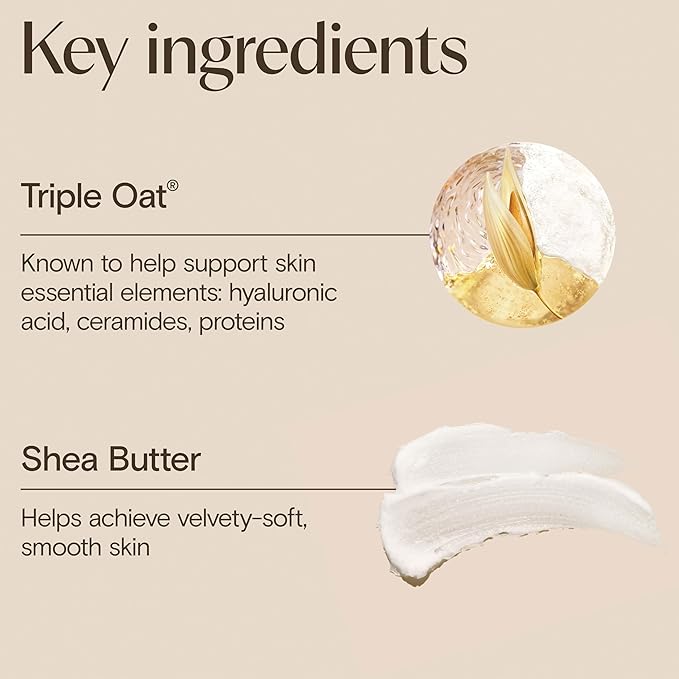 Aveeno Skin Relief Moisturizing Lotion Heals Very Dry, Sensitive Skin, Fast-Absorbing Body Lotion with Triple Oat & Shea Butter, Fragrance Free, Non-Comedogenic, Value Size, 33 fl. oz