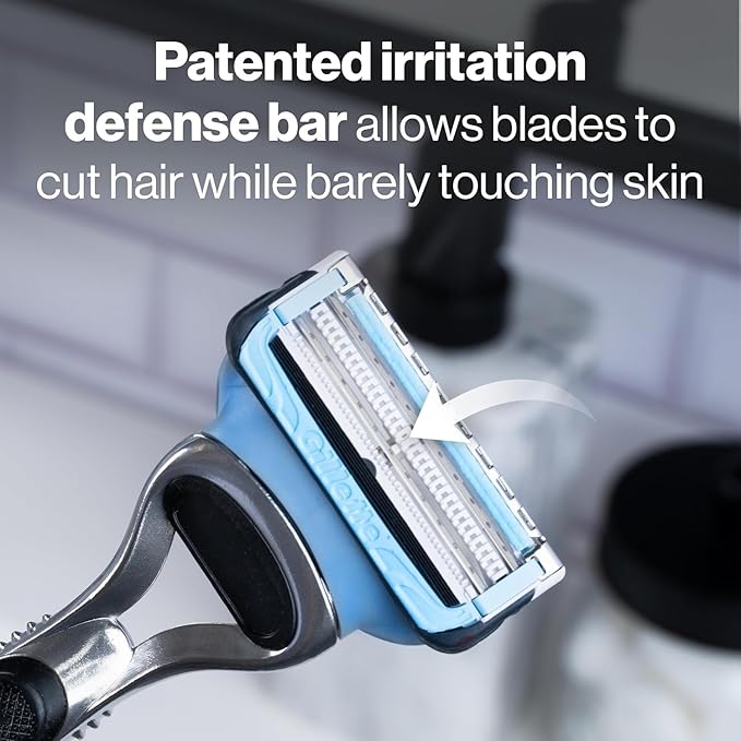 Gillette SkinGuard Men's Razor Blades, 8 Blade Refills