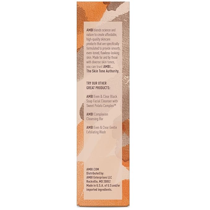 Ambi Even & Clear Facial Moisturizer with Sunscreen SPF 30, 1.7 Ounce