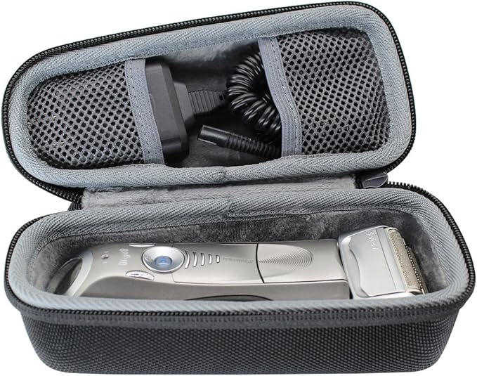 Hard Travel Case Bag for Braun Series 5 7 9 Men's Electric Foil Shaver Razor Trimmer 790cc 7865cc 9290cc 9090cc 5190cc 5050cc