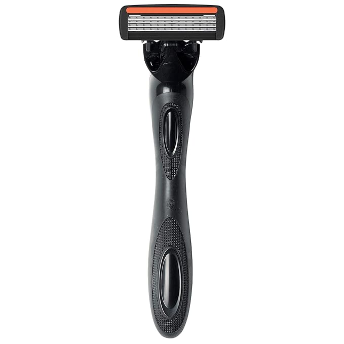 BIC Flex 4 Sensitive Hybrid Men's 4-Blade Disposable Razor, 1 Handle and 12 Cartridges