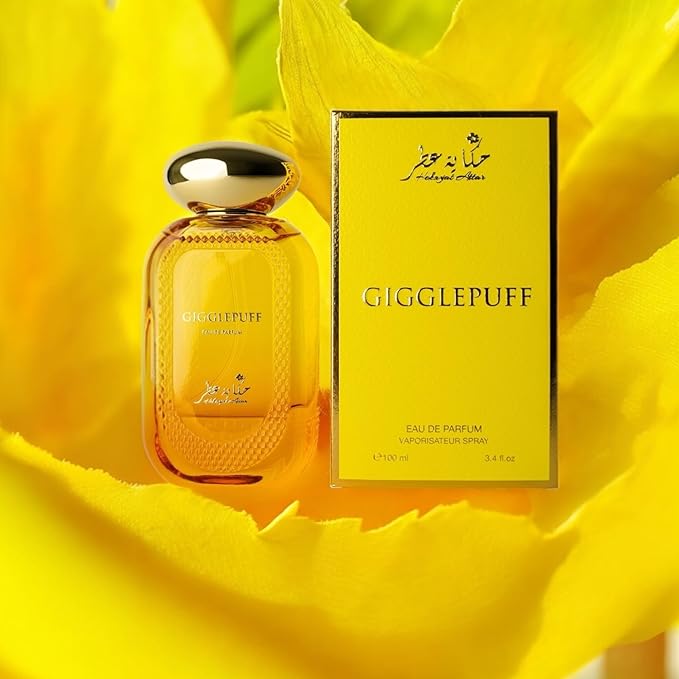 Gigglepuff Eau de Parfum, Floral Fruity Gourmand Fragrance, Unisex, 3.4 fl oz