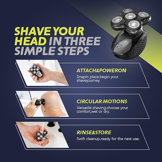 Shaver Replacement Heads Compatible with XR7000.