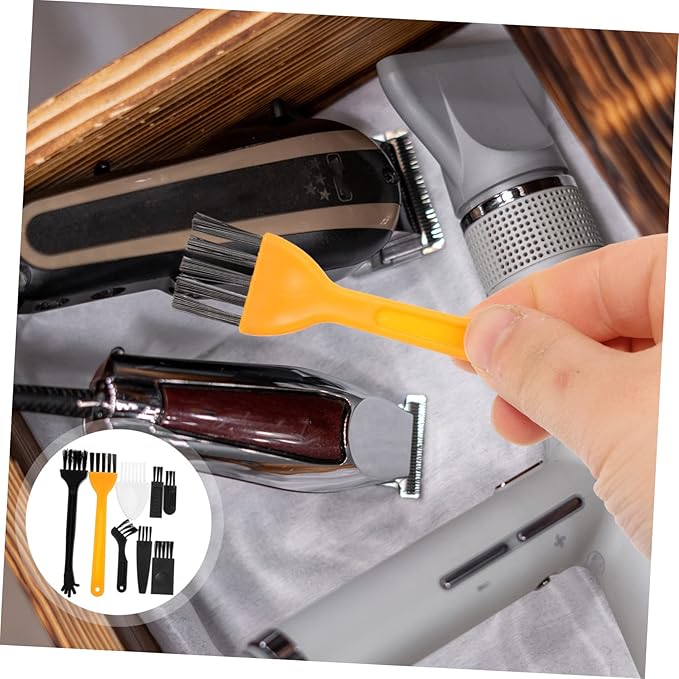 48Pcs Mini Cleaning Brush Set for Electric Shaver Hair Clipper and Beard Care Small Razor Cleaner Ergonomic Design for Grooming