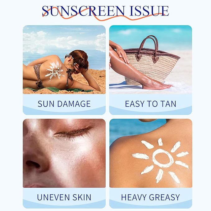 Sunscreen High SPF 90, Moisturizing Sun screen Lightweight Non Rapid Film Formation, All Day Waterproof Long Lasting Broad Spectrum Sunscreen for Face and Body Against UVA UVB