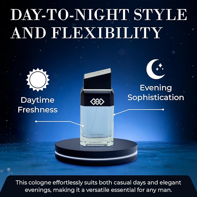 LEG3ND Cologne for Men 3.4oz EDT Spray | Long-Lasting Masculine Fragrance - Fresh, Aquatic & Spicy Citrus Scent for Everyday Elegance