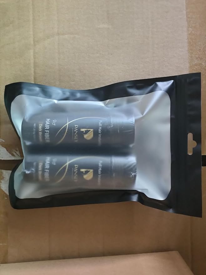 RoseFlower Hair Building Fibers for Thinning Hair Unisex, Waterproof Undetectable Natural Instantly Conceals & Thicken Thinning or Balding Hair Areas Hairline 15 Sec, Look Younger, Men & Women