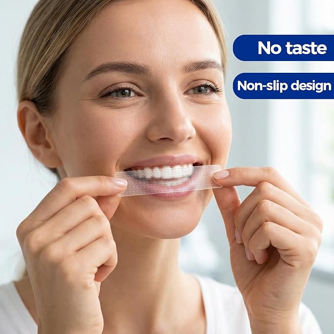 Teeth Whitening Strips - Professional Instant-Effect Edition，Whitening Strips-7-Day Care，Safe Formulas Suitable for Sensitive Teeth- Protect Enamel，Tooth Whitening Strips Kit