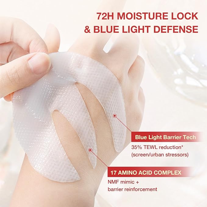 GONIM Under Eye Patches 360° Fit, Eye Mask with Collagen Peptide, Salmon DNA PDRN, Retinol, Caffeine & Niacinamide, Eye Patches for Puffy Eyes and Dark Circles, Travel Essentials 4 pairs x 2