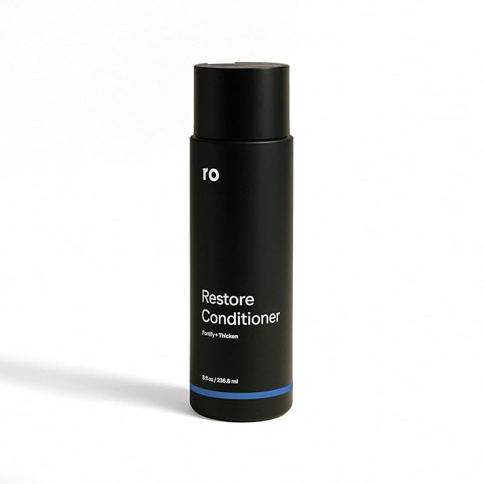 Men's Restore Conditioner with Ingredients to Fortify and Moisturize Hair | With Plant Proteins, Coconut Oil, and Shea Butter | Made Without Parabens or Phthalates | 8 fl oz