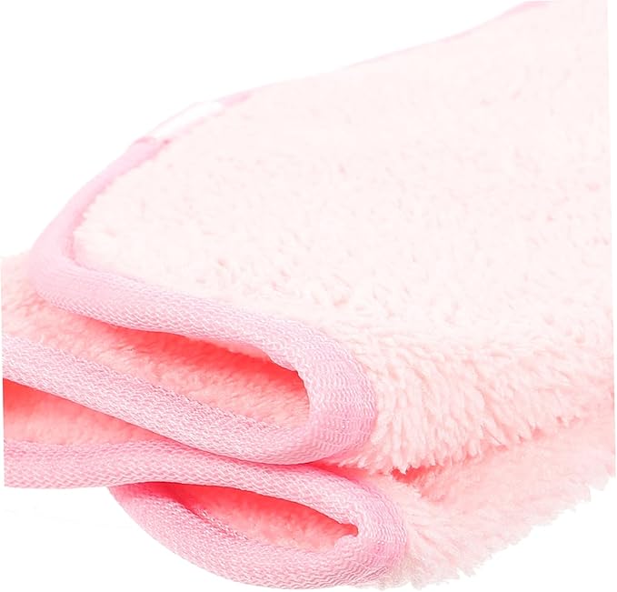 GALPADA 15pcs Coral Fleece Cleansing Cloths for Makeup Removal Towels for Lightweight Travel Face Wash Cloths for Camping and Outdoor Use